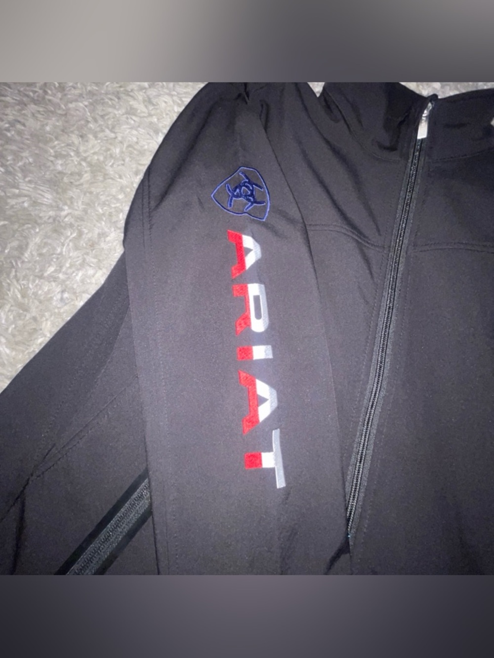 ARIAT TEXAS Women’s JACKET “Ava” BLACK Large - Picture 9 of 16